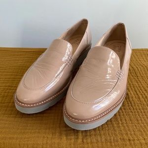 Women's Patent Nude Loafers